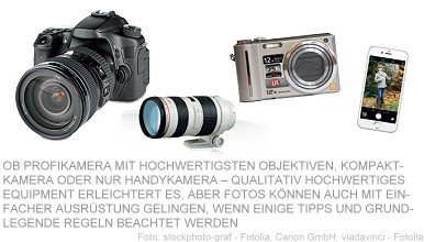 Foto: stockphoto-graf - Fotolia, Canon GmbH, viadavinci - Fotolia
